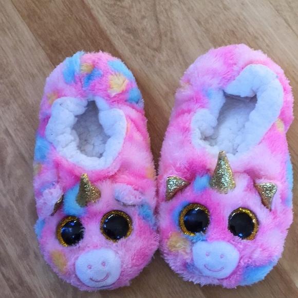 ty unicorn slippers